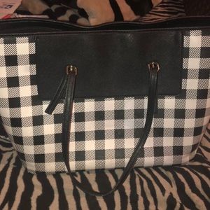 Aldo Plaid tote